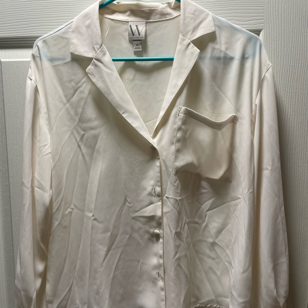 Worthington Cream Blouse